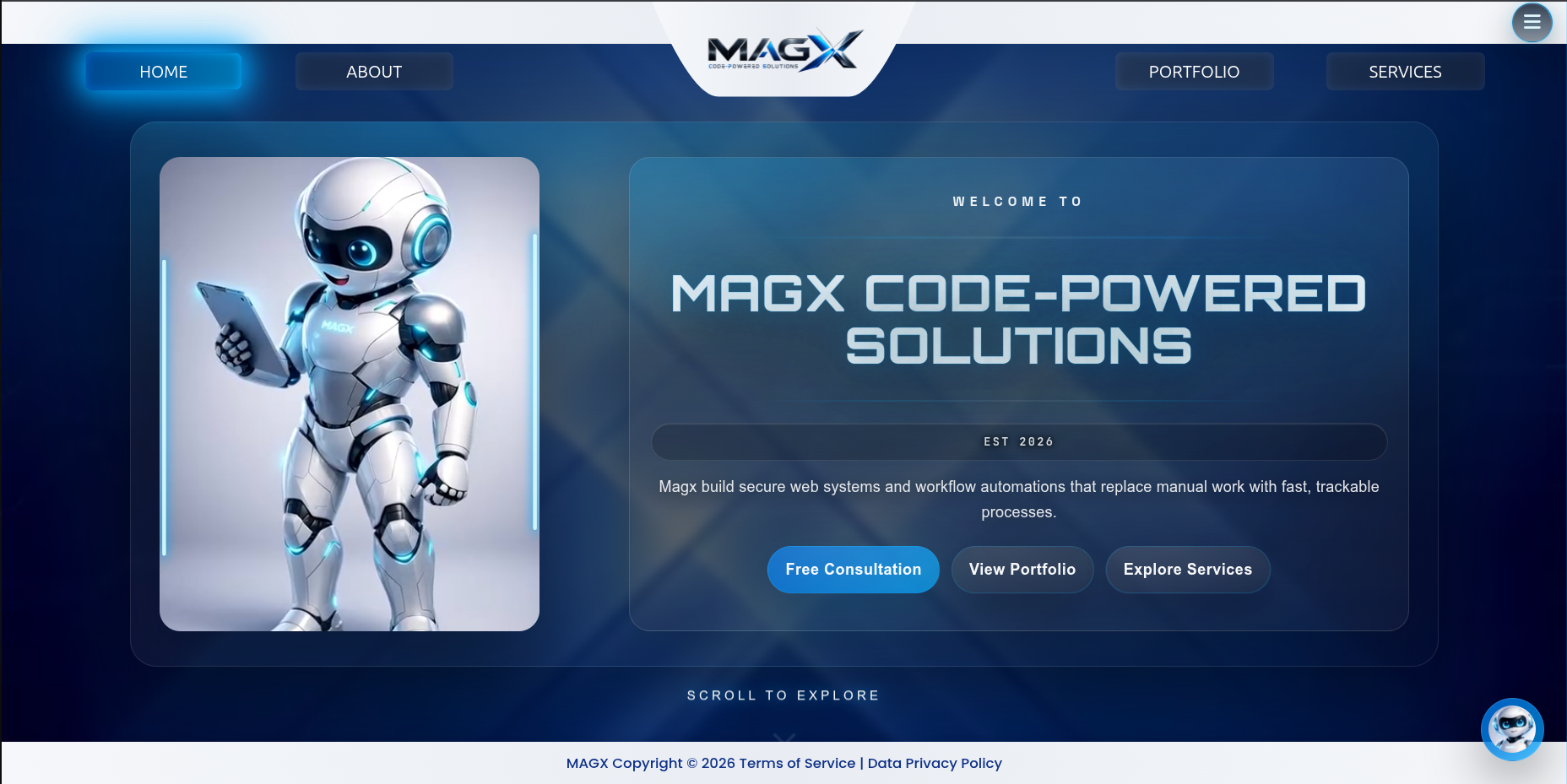 MAGX high-converting landing experience preview image